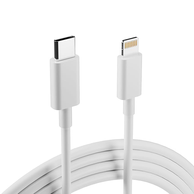 AppleAura USB-C to Lightning Cable 1M [Apple MFi Certified] Fast Charging PD Cable compatible for iPhone 14/13/12/11/X/XS/XR/8 Plus & iPad