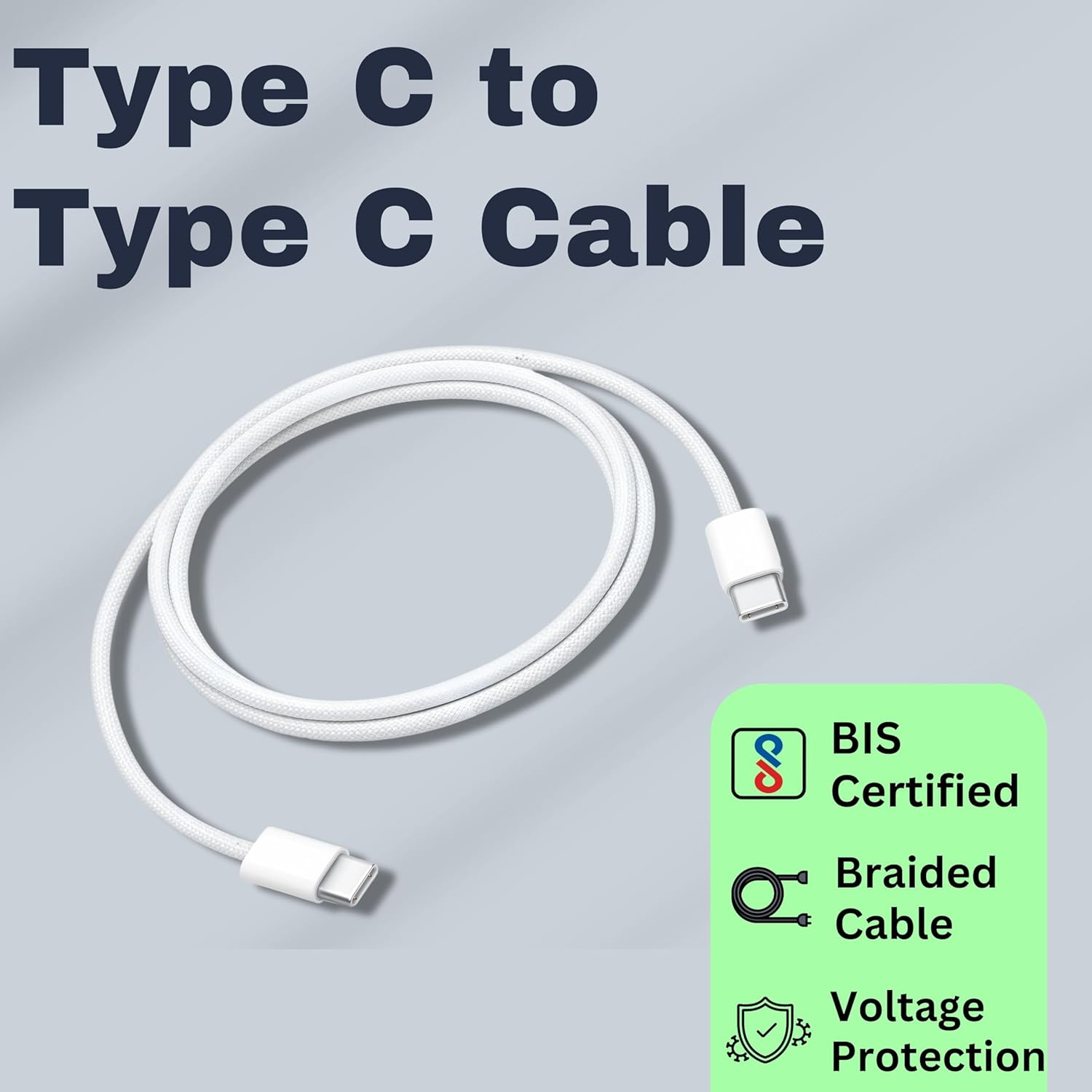 AppleAura iPhone Charger Cable(MFi Certified) Type C to Type C Cable for iPhone 17/17 Air/17 Pro/17 Pro Max, 16/16 Plus/16 Pro/16 Pro Max, iPhone 15